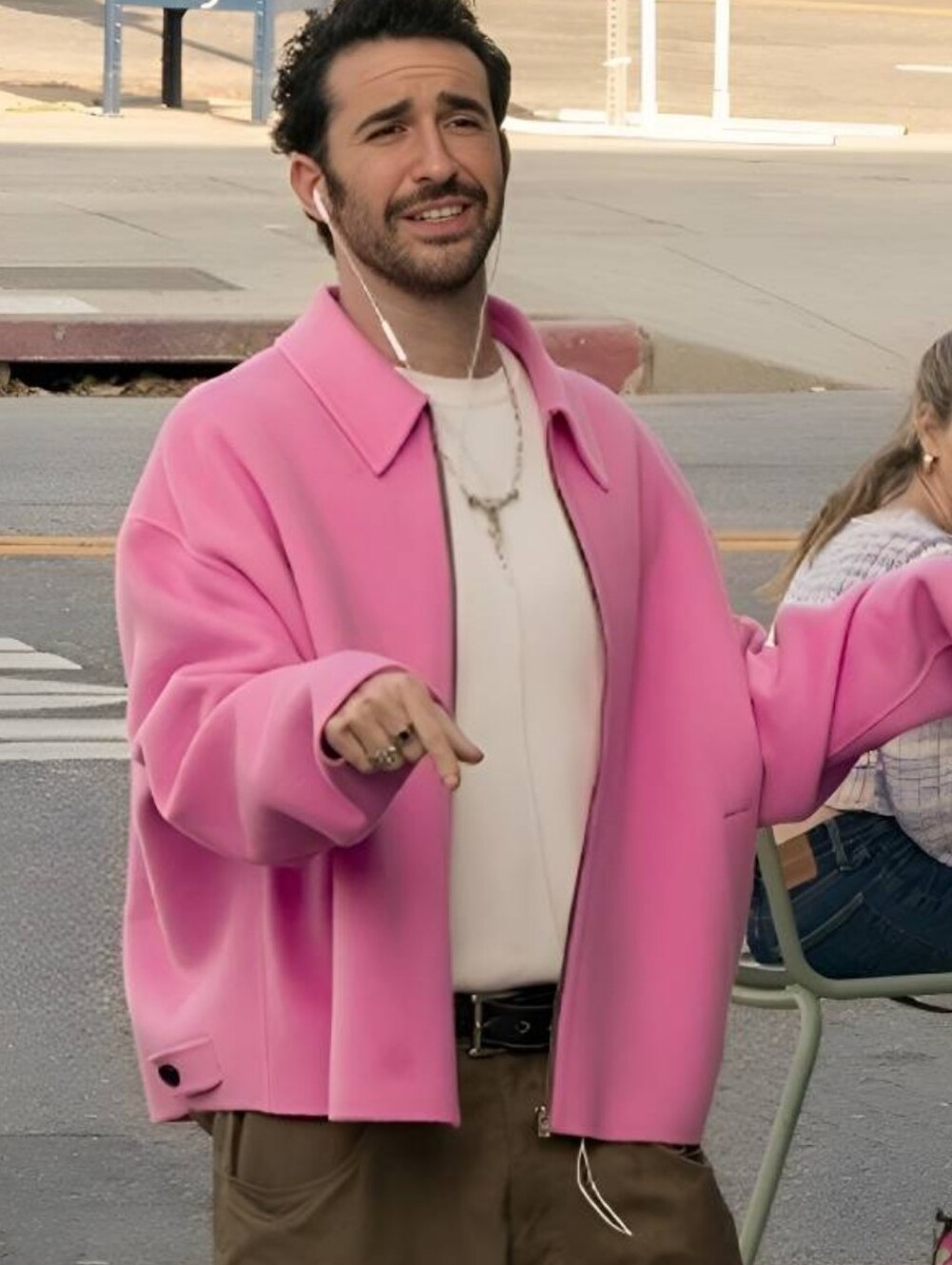 NWT Jordan Firstman Hot Pink Jacket